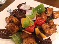 九层塔诱香牛肉粒-南拳十三姨·潮汕砂锅粥(世纪金源店)