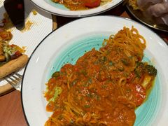 意式肉丸子酱天使面-魏斯理汉堡(西安沣东吾悦店)