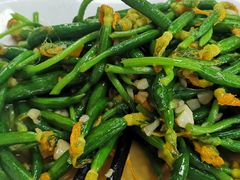 蒜蓉炒青瓜花-八仔大富楼·河鲜(西江店)
