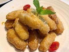 高邮咸蛋黄炒南瓜-镇江苏宁万豪酒店-苏筵中餐厅
