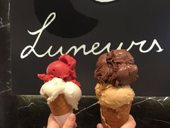 黑巧克力冰淇淋-LUNEURS月乐诗 冰淇淋咖啡(环贸店)