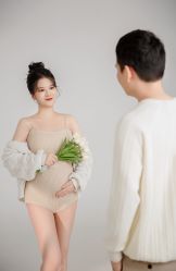 -十月孕记孕妈妈摄影