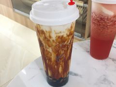 黑糖珍珠鲜奶-顶东面包花园·生日蛋糕(世博店)