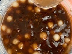 桂花赤豆糊圆子-潘玉麟糖粥