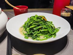 椒丝腐丝通心菜-阿诚市井潮汕菜(金台路店)