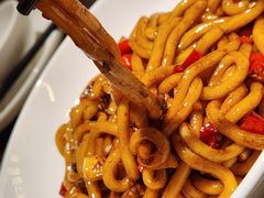 土豆粉炒牛肉粒-味上湘菜馆(岳麓山店)