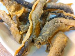 炸鱼皮-金海阁海鲜火锅