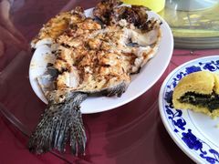 -北京龙庆四季香农家饭庄·灶台鱼·碳烤虹鳟鱼(龙庆峡店)