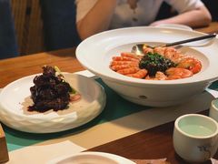 茶香油爆虾-荷风细雨·中国茶宴(碧云店)