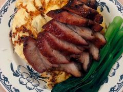 碳火叉烧滑蛋饭-渔记茶餐厅(渔村店)