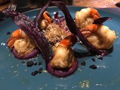 热前菜煎虾-AZUL by FUEL蓝色·法式酒馆(琶醍店)