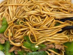 青椒肉丝盘水面-孟家蟹包(锦绣街店)