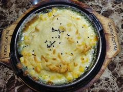 玉米爱上芝士-猪啊牛呀羊啊铜盘烤肉(正大广场店)