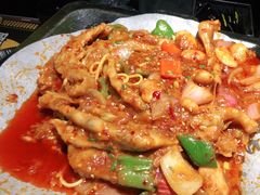 干锅糯香掌-嘎嘎鸭脑壳(蜀汉路店)