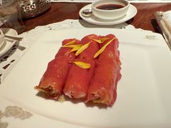 金菊鮮蝦紅米脆腸粉-嘉麟楼