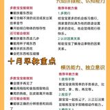收藏，这里有一份详细的早教重点！