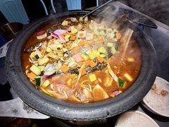 酱香味烤鱼-探鱼·鲜青椒爽麻烤鱼(中山大信新都汇店)