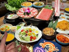 -明洞阿姨·韩式酱蟹烤肉·创意料理(三元桥店)