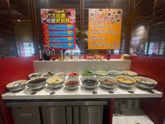 自助调料区-牛村来人潮汕牛肉火锅(西单店)