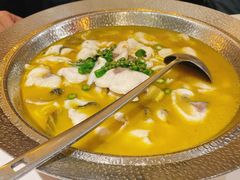 椒麻西海有机鱼片-楚山晓·湖北菜(武汉光谷K11店)