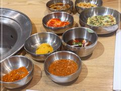 自助调料区-姜虎东白丁烤肉(苏州中心店)