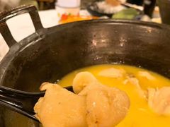 -鲜入围煮花胶鸡海鲜火锅