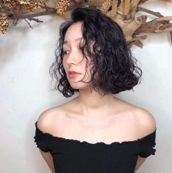 蛋卷发-3am hair salon烫发染发接发