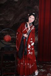 -后宫·古装汉服京剧儿童亲子全家福摄影