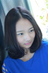 杨云老师作品 中分小萝莉-美秀造型