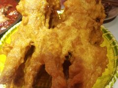 蛋黄牛蛙-老天桥蛙炉火锅(姑苏总店)