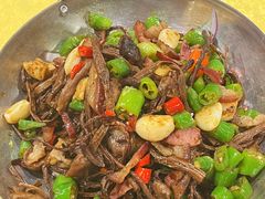 茶树菇笋干炒腊肉-涛记酒家(瑞宝南路店)