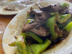 青椒炒猪肝-台湾风味小吃(长乐店)