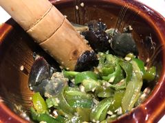 烧辣椒擂皮蛋-望湘园·洞庭渔宴(永旺店)