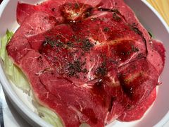 招牌雪花牛肉片-么肆烤肉·中式自助·烤肉大排档(街道口季佳PAI店)