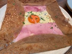 巴黎火腿鸡蛋芝士蘑菇可丽饼-RAC BAR(安福路店)