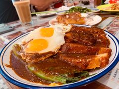 黑椒猪扒双蛋饭-小龍鳳餐室(番禺路店)