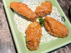 蛋黄鸡翅小份-新白鹿餐厅(松江开元地中海店)