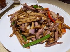 茶树菇炒牛柳-肥妹烧腊店(翠竹路店)