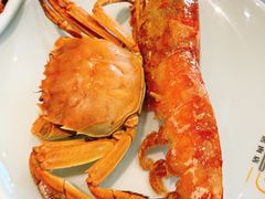 -绿岛港轩海鲜烤肉涮锅自助餐厅