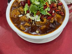 水煮牛肉-北大地皖峰饭馆
