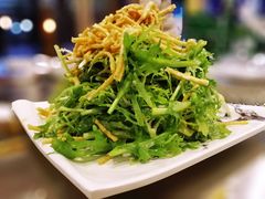 苦菊拌馓子-宗泉烤全羊·烤羊腿·家常菜(解放东路店)