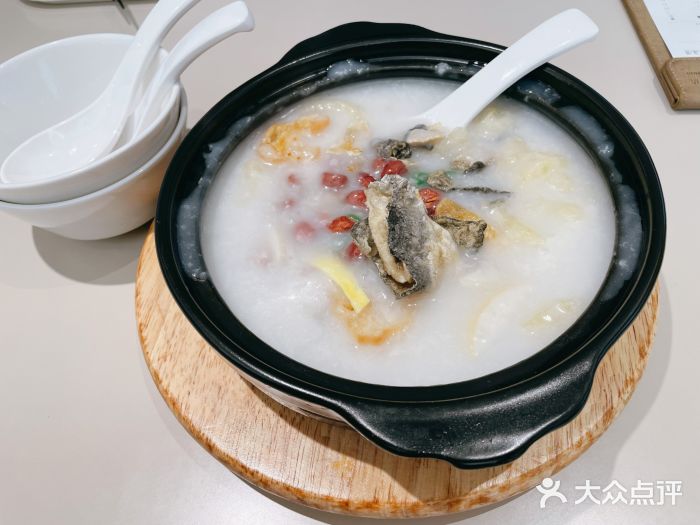 蔡澜点心·粤菜(丽泽天街店)脆鱼皮艇仔粥图片