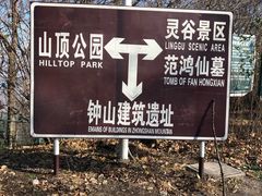 保护紫金山环境-紫金山山顶公园