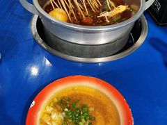 自制香油碟-马路边边串串香(大成路店)