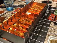 现穿羊肉串-丰茂烤串(六里桥店)