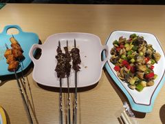 -街角等你.大连海鲜烧烤.经典铁板海鲜串(西安路店)