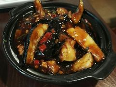 鱼香茄子煲-建国328 本帮小馆·面馆