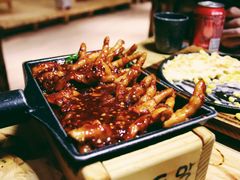 火辣鸡爪-恩你小木屋米酒店(莱山店)