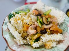 锅巴素三鲜-天天向上素食餐厅(五台山店)
