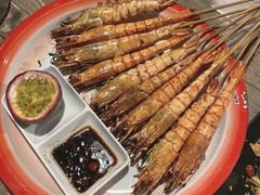 炭烧九节虾-辉记炭烧海鲜大排档·老字号(福田店)